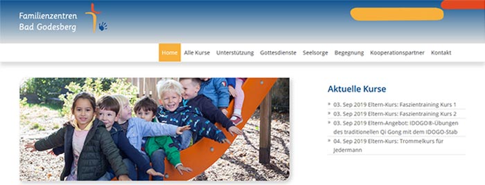 Screenshot familienzentren-godesberg.de
